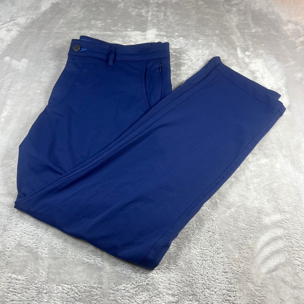 Twillory Mens 33x30? Performance Pants Blue Technical Fabric Tailored Fit